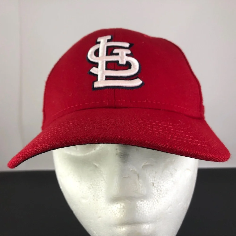 New Era St Louis Cardinals MLB 39Thirty Red Stretch Fitted Youth Baseball‎ Hat